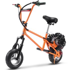 MotoTec 49cc Gas Mini Bike V2 Orange_6