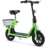 MotoTec Metro 36v 350w Lithium Electric Scooter Green