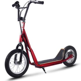MotoTec Groove 36v 350w Big Wheel Lithium Electric Scooter Red_6