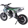 MotoTec Warrior 52cc 2-Stroke Kids Gas Dirt Bike Green_5