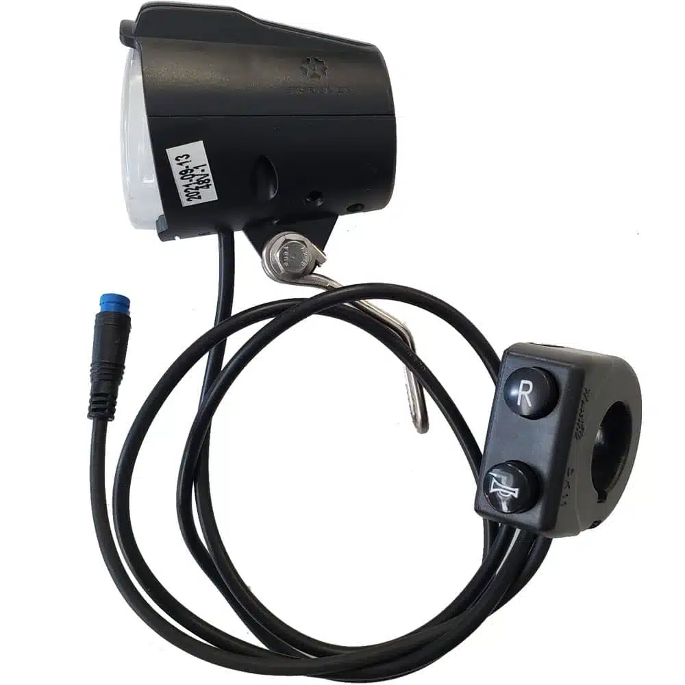 MotoTec 48v 700w Folding Trike Headlight/Horn V2