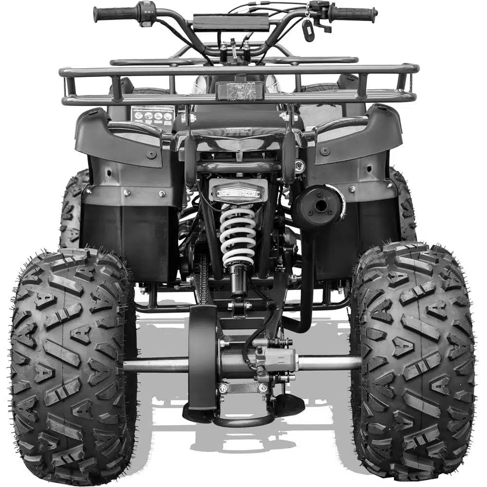 MotoTec Bull 125cc 4-Stroke Kids Gas ATV Black_4