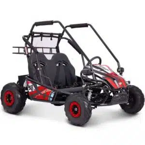 MotoTec Mud Monster XL 60v 2000w Electric Go Kart Full Suspension Red